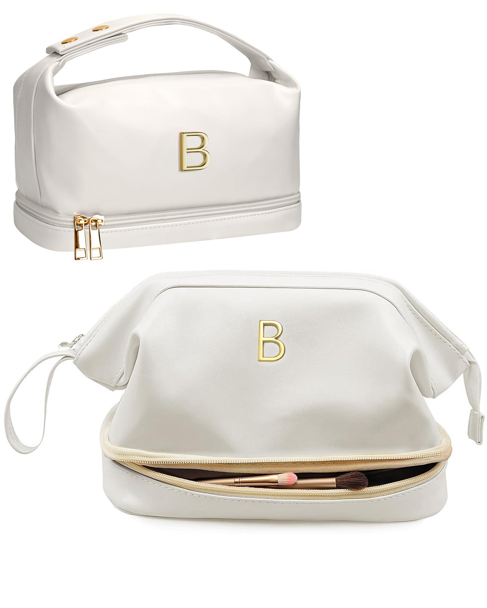Vogewood Vogewood Initial Large Makeup Bag + Personalized Cosmetic Bag