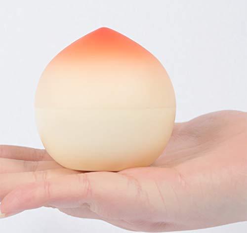 BesYouSel BesYouSel 30g Mini Cosmetics Bottle 10PCS Empty Peach Shape Plastic Container Jar With Lid,Travel Container Bottle for Eye Shadow, Lotion, Lip Gloss, Cream