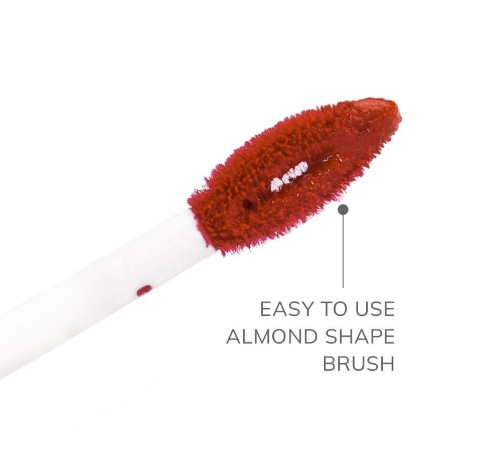 FARMASi FARMASi Make Up Matte Liquid Lipstick, Long-Lasting and Ultra-comfortable, High-Impact, Lightweight, Organic, Pure Pigments 0.14 fl.oz (Red Love)