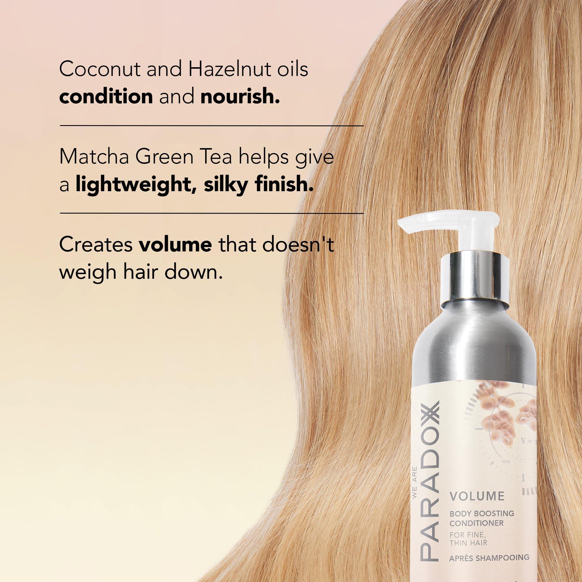 WE ARE PARADOXX WE ARE PARADOXX Volumizing Conditioner | 99% Natural Conditioner | Hair Thickening Conditioner to Add Volume to Thin Hair| Sulfate Free Conditioner | 8.45 Fl. Oz.
