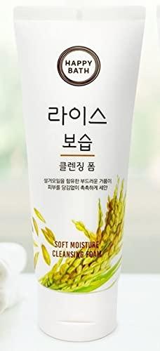 Vta Happy Bath Rice Moisturizing Cleansing Foam 200g / 6.8 fl oz *3pcs Set