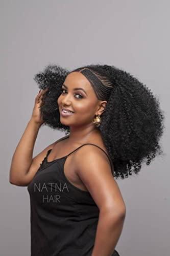 NATNA HAIR Natna Hair Synthetic 4 Bundle Hair Extension for Traditional Eritrean Ethiopian Hair Braiding (Gamme Standard)
