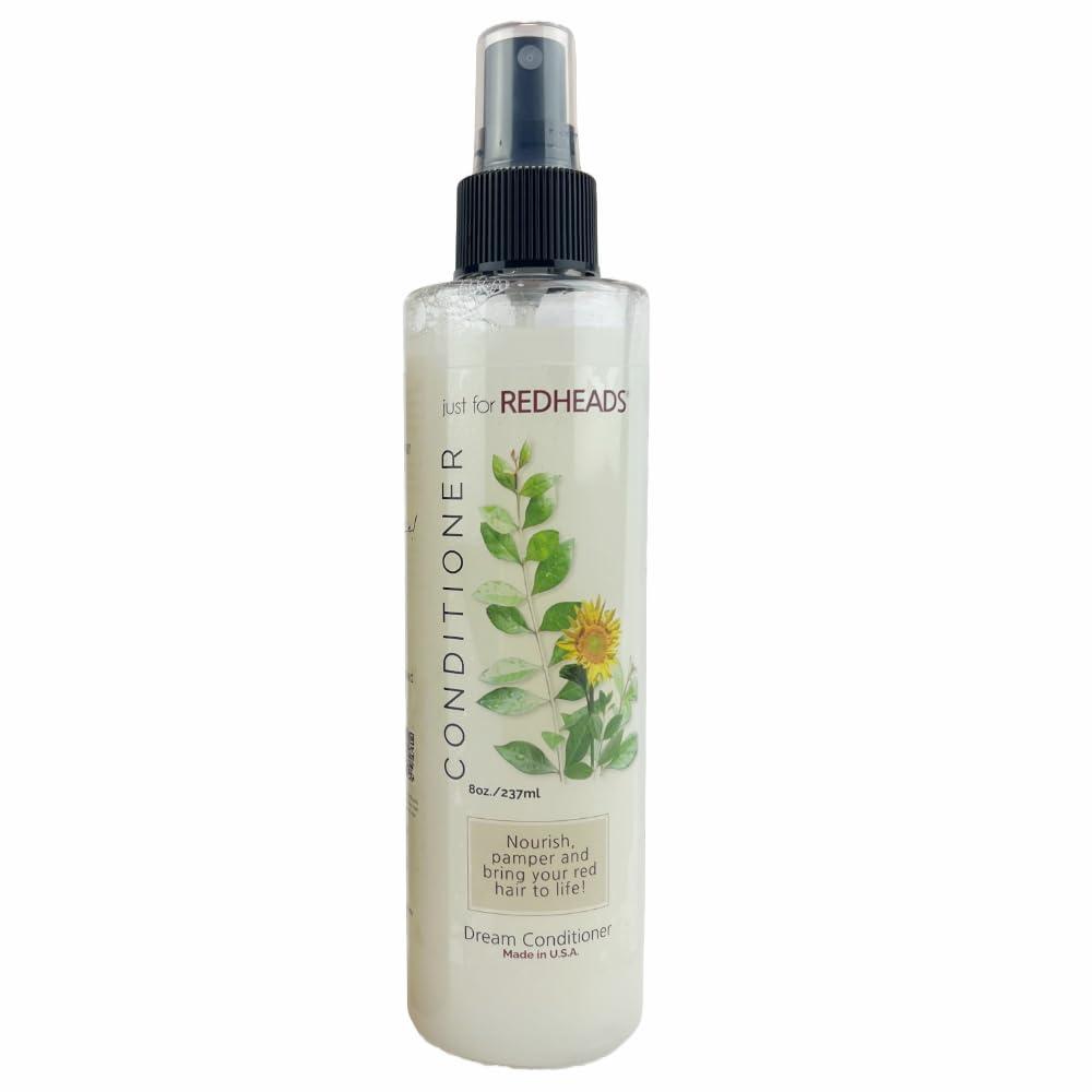 JUST FOR REDHEADS JUST FOR REDHEADS Dream Leave-In Conditioner - Complete Hair Care Products for Red Hair - Volumizing Conditioning Treatment, Natural or Red Dye Hair, Helps Nourish and Protect your Hair