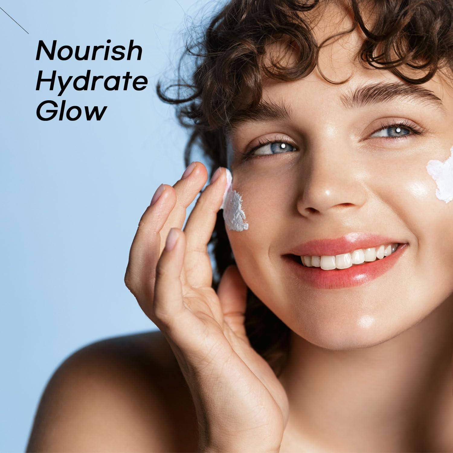 Luxvez Luxvez Beef Tallow Face Moisturizer: Grass Fed Beef Tallow for Skin - Whipped Tallow Balm for Face and Body - Unscented Skincare for All Skin Types, 4 Oz