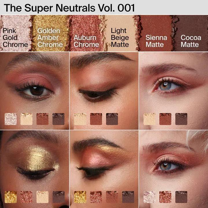 HAUS LABS BY LADY GAGA HAUS LABS BY LADY GAGA EYE LIBRARY EYESHADOW PALETTE - The Super Neutrals Vol. 001 + Complimentary Sheet Face Masque