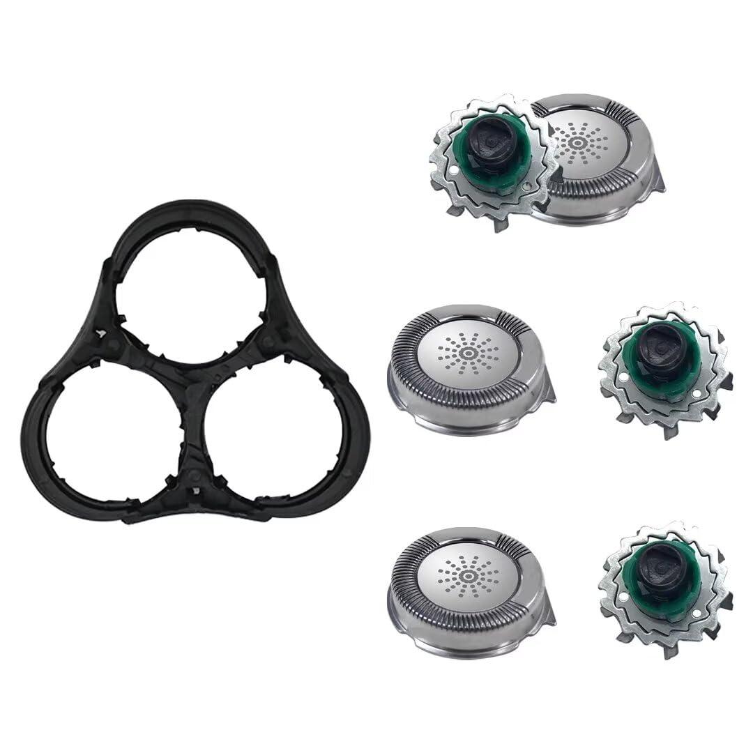 ATIODYUUK ATIODYUUK Upgraded RQ11 Series Replacement Shaver Heads for Philips Norelco RQ1180 RQ1160 RQ1150 1150x ATIODYUUK