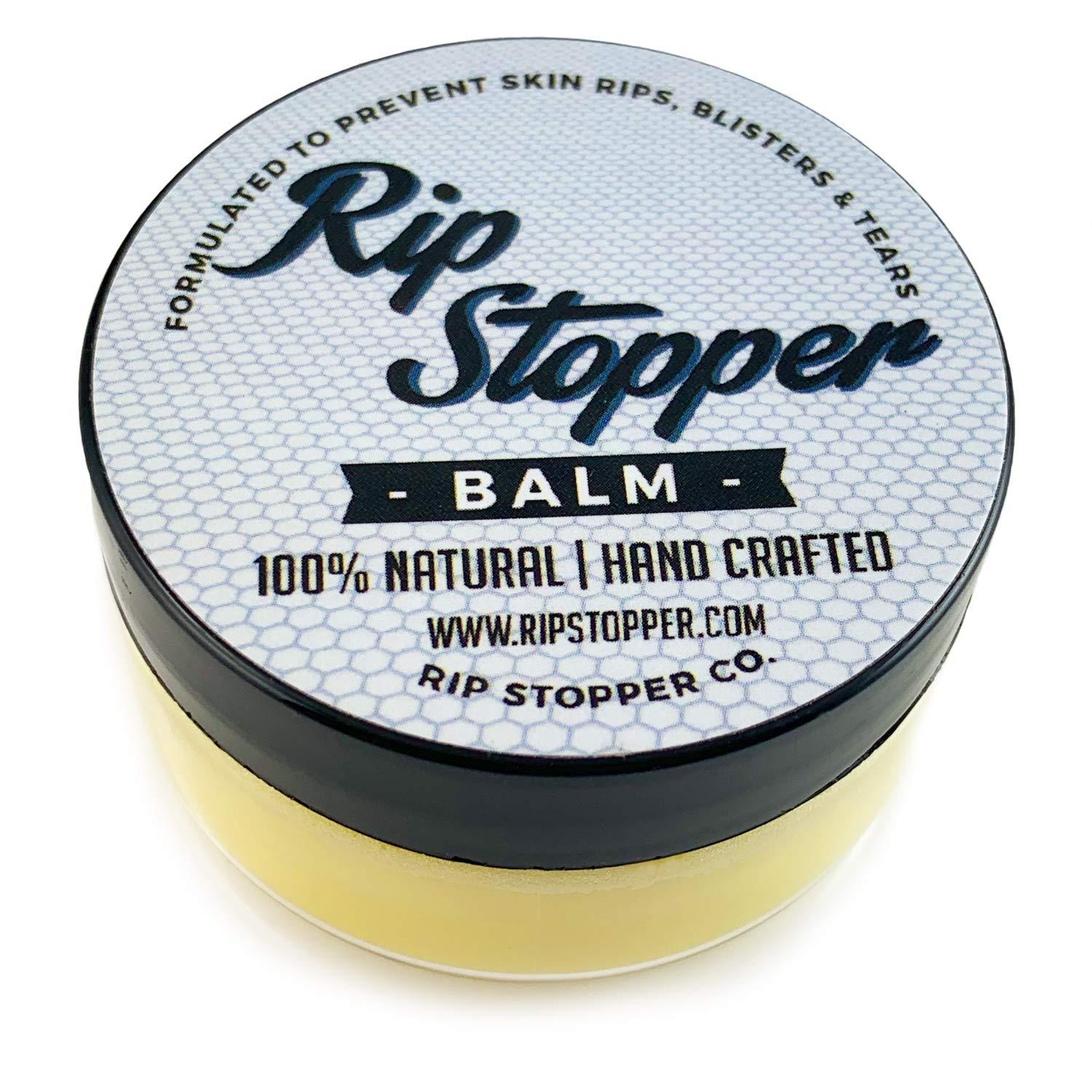 Rip Stopper Rip Stopper Balm for Gymnastics 2oz | Athlete Hand Care Helps Repair Skin Rips, Tears and Prevent Blisters | 100% Natural | Promote Healing Damaged, Dry or Cracked Hand & Finger Skin