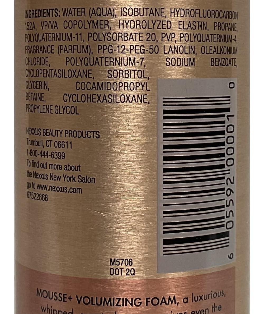 Nexxus Nexxus Mousse Plus 10.6 Ounce Volumizing Foam Medium Hold (313ml) (2 Pack)
