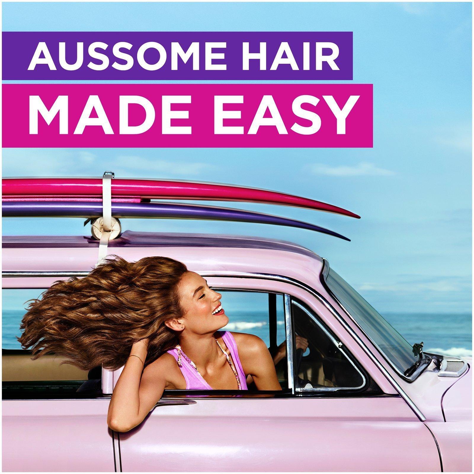 Aussie Aussie Sprunch Hair Mousse Plus Leave-In Conditioner, 6.8 oz