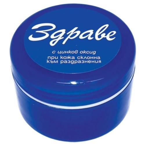 ZDRAVE Bulgarian Cream ZDRAVE with Zinc Oxide anti irratation,soothing all skin,30g
