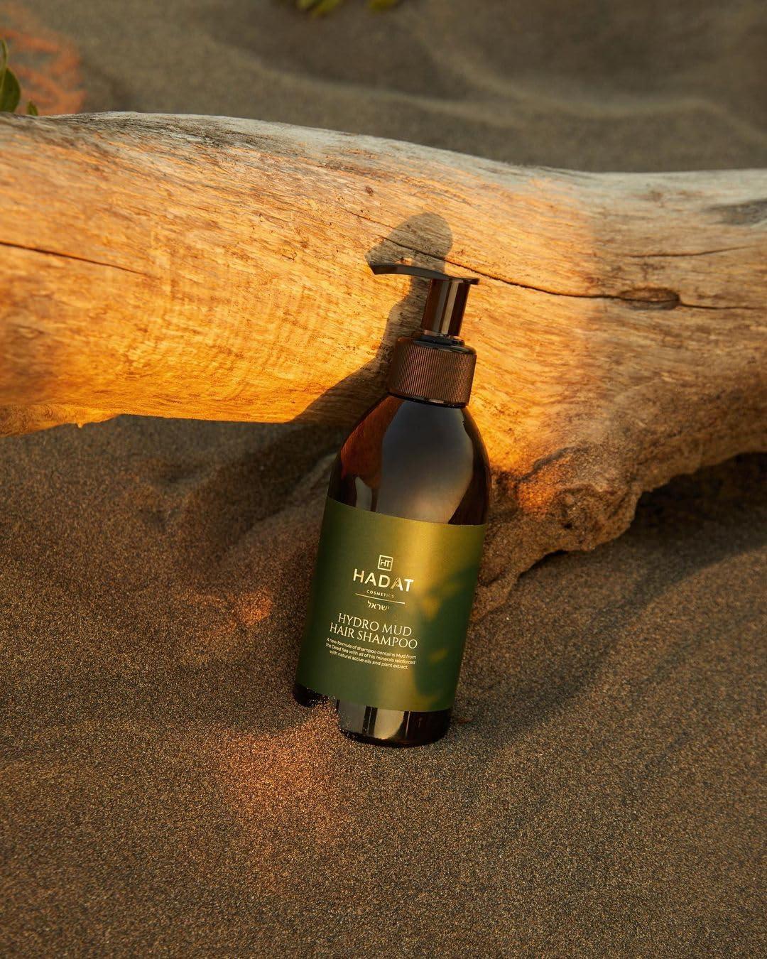 HADAT Cosmetics HADAT Hydro Mud Hair Shampoo 10.14 Fl. Oz. (300 ml) Exfoliating Shampoo - Combats Dandruff & Oiliness. Formula Enriched with Natural Active Oils and Plant Extracts, Nourishes and Moisturises