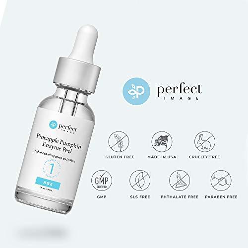 Perfect Image Pineapple Pumpkin Enzyme Skin Peel 1 oz - Enhanced with Papaya Extract & Alpha Hydroxy Acids (Professional Chemical Peel)