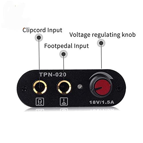 SMax Starter Tattoo Kit 8 Wrap Coil Tattoo Gun Machines Grips Needles Tips Power Supply Tatu Tattoo Supplies,C