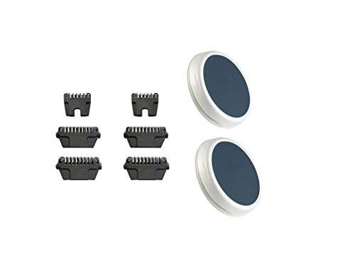 USonline911 Replacement Thermicon Refill Tips + 2 Large Buffer Refills for NONO Hair Removal Epilator 8800 MINI Pro 3 and Pro 5 (4 Wide &2 Narrow)