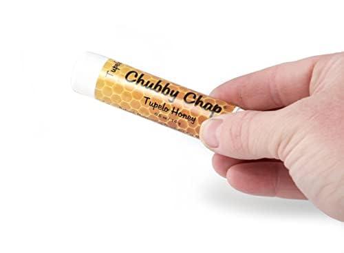 Chubby Chap Chubby Chap - Three (3x) Large Jumbo Chapstick Natural Chapstick - 1/2 Ounce Lip Balm (Tupelo Honey)