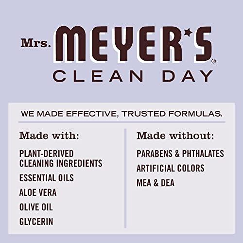 MRS. MEYER\'S CLEAN DAY MRS. MEYER\'S CLEAN DAY Foaming Hand Soap Concentrated Refills, 4 Concentrated Refills (2 Fl. Oz each), Lavender Scent, Makes 40 Fl. Oz. of Foaming Soap Total
