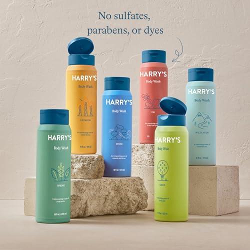 Harry\'s Harry\'s Men\'s Body Wash Shower Gel - Spring, 16 Fl Oz (Pack of 3)