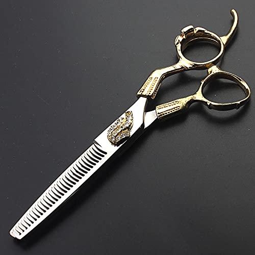 SHARONDS SHARONDS 6 inch professional hairdressing scissors barber shop supplies cutting dies diamond hair scissors set for hairdresser (Full set)