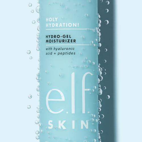 e.l.f. e.l.f. Holy Hydration! Hydro-Gel Moisturizer, Hydrates & Moisturizes Skin for a Plumped Up Complexion, Lightweight & Quick-Absorbing, White, 1.76 Oz