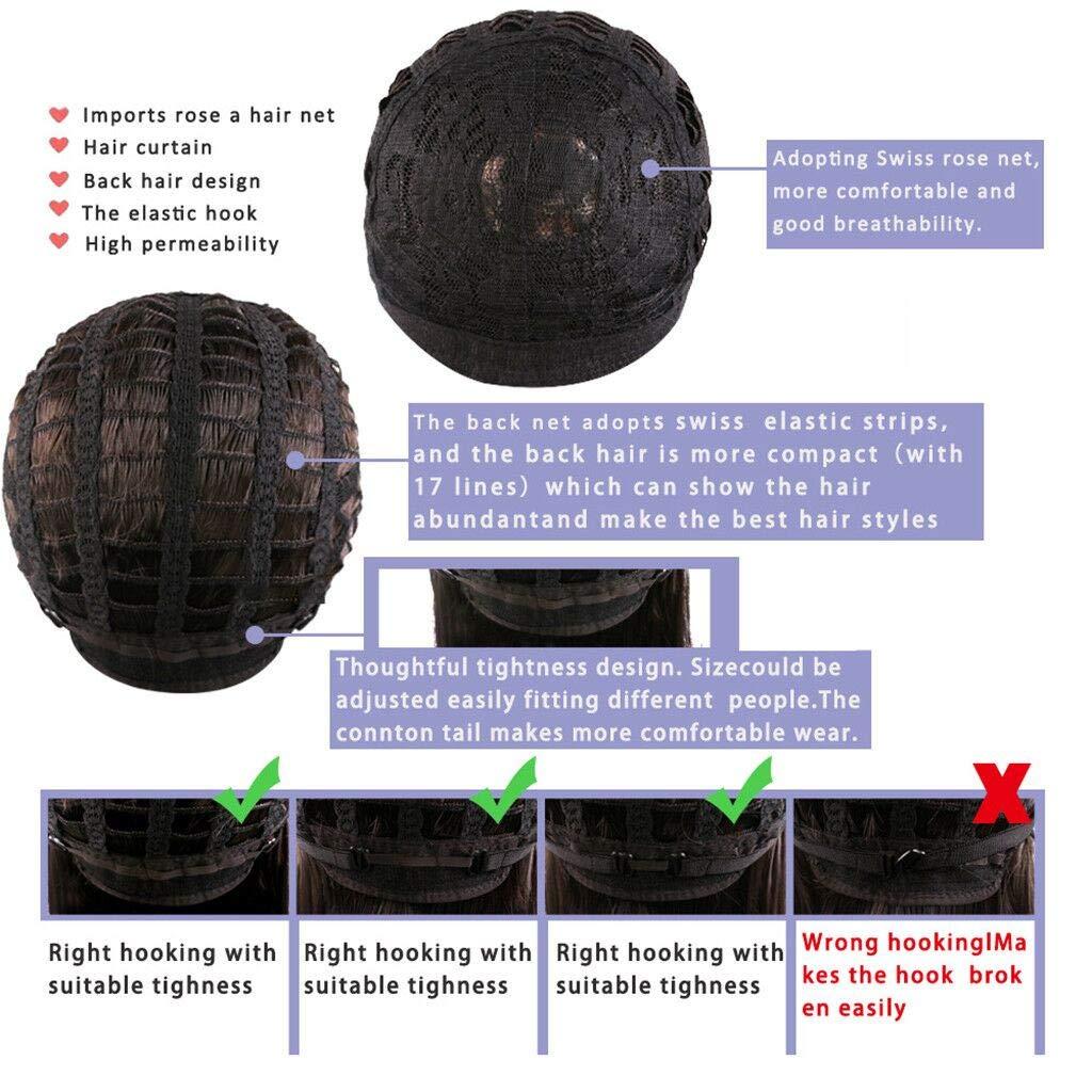 Dempiire Dempiire Short Hair Wig For White Women Medium Length Wigs For Women Human Hair Glueless Wig With Bangs White Wig Natural Hair