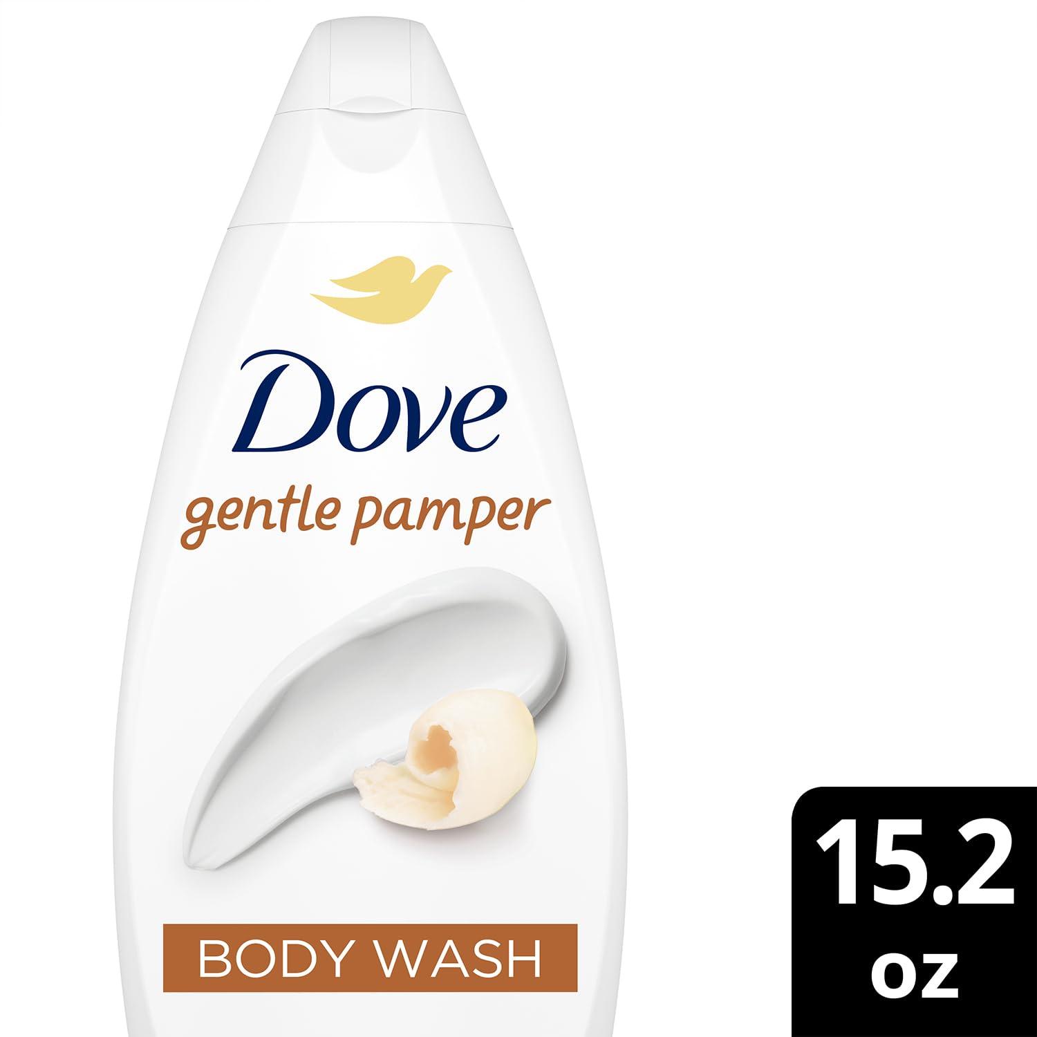 Dove Dove Body Wash, Gentle Pamper 3-Pack  Soothing Moisturizing Cleanser for Soft Skin, 15.22 Oz Ea