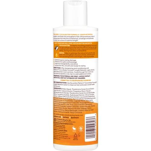 Palmer's Palmer's Cocoa Butter & Biotin Length Retention Leave-In Conditioner, Instant Detangler, Soften and Strengthen Textured and Curly Hair, 8.5 Ounce