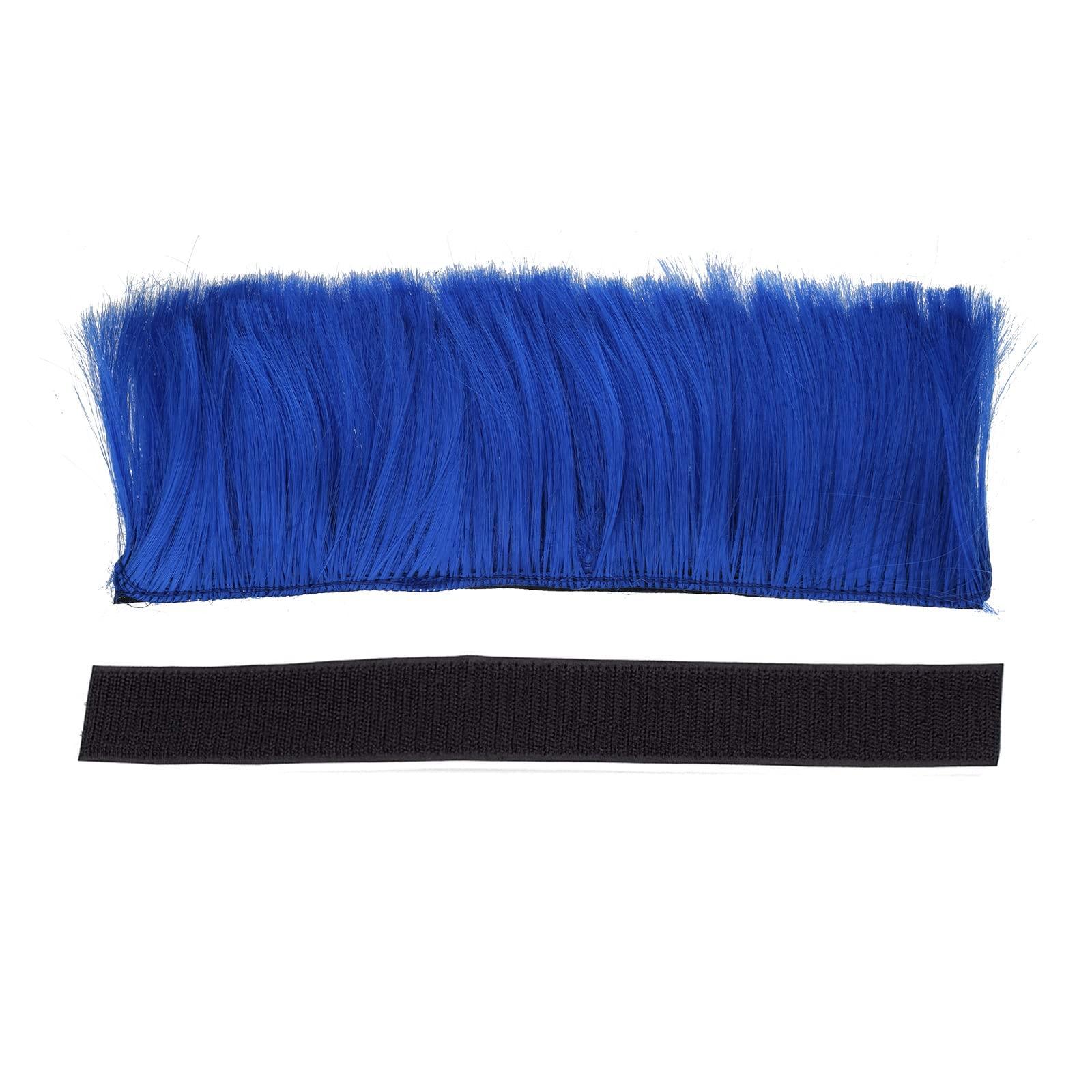 Ankexin Ankexin Motorcycle Helmets Mohawk Wig Hair Electric Bike Scooter Motorbike Helmet Accessories Stickers Cosplay Styling Wig Hair