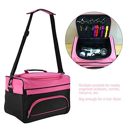 AYNEFY AYNEFY Cosmetics Salon Hairdressing Bag, Salon Handbag Hairdressing Tools Bag Portable Easy to Use Scissors Comb Holder Bag Hairstyling Travel Case