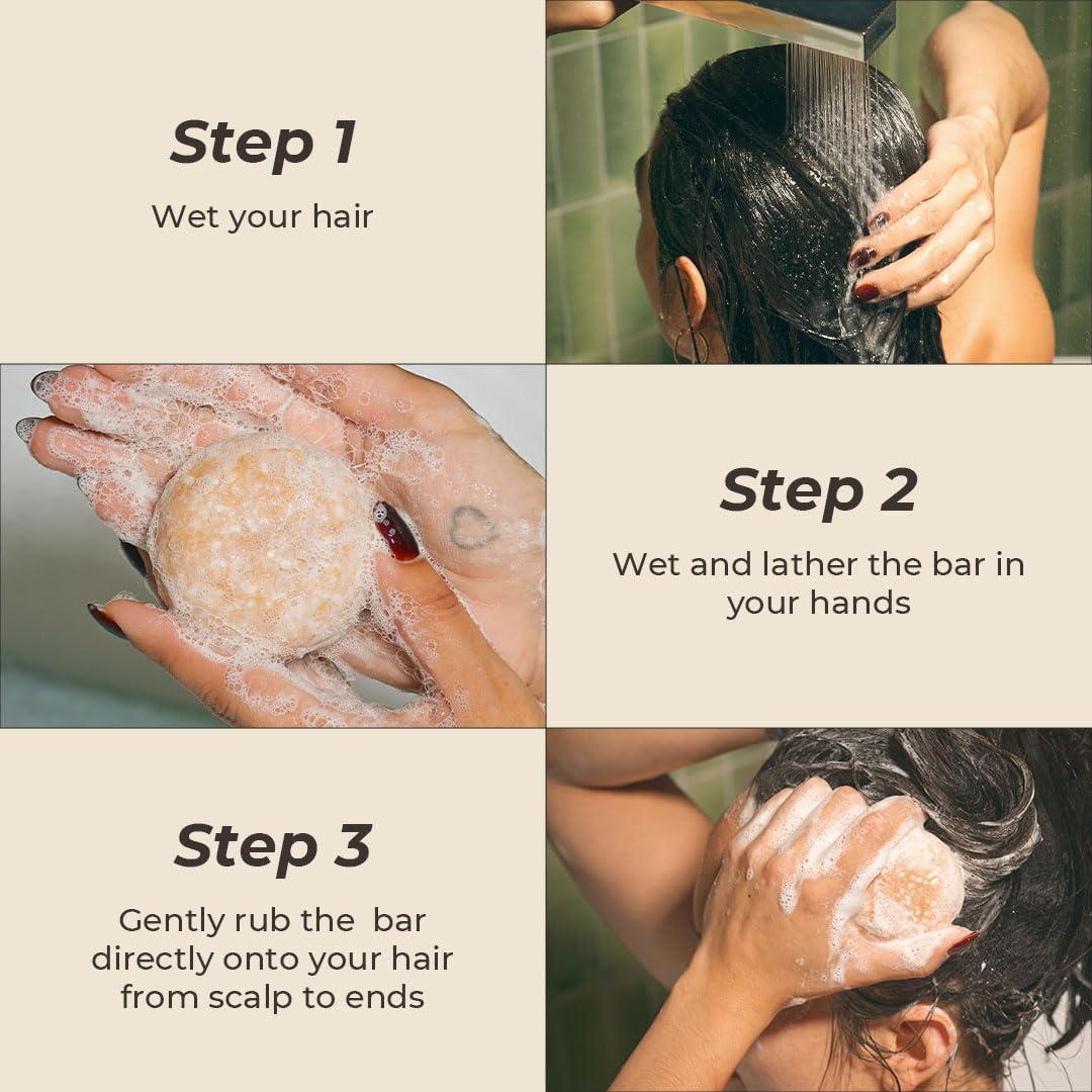 The Earthling Co. The Earthling Co. Shampoo Bar - Promote Hair Growth, Strengthen & Volumize All Hair Types - Paraben & Sulfate Free formula with Natural, Vegan Ingredients for Dry Hair (Wild Vanilla, 3 oz)