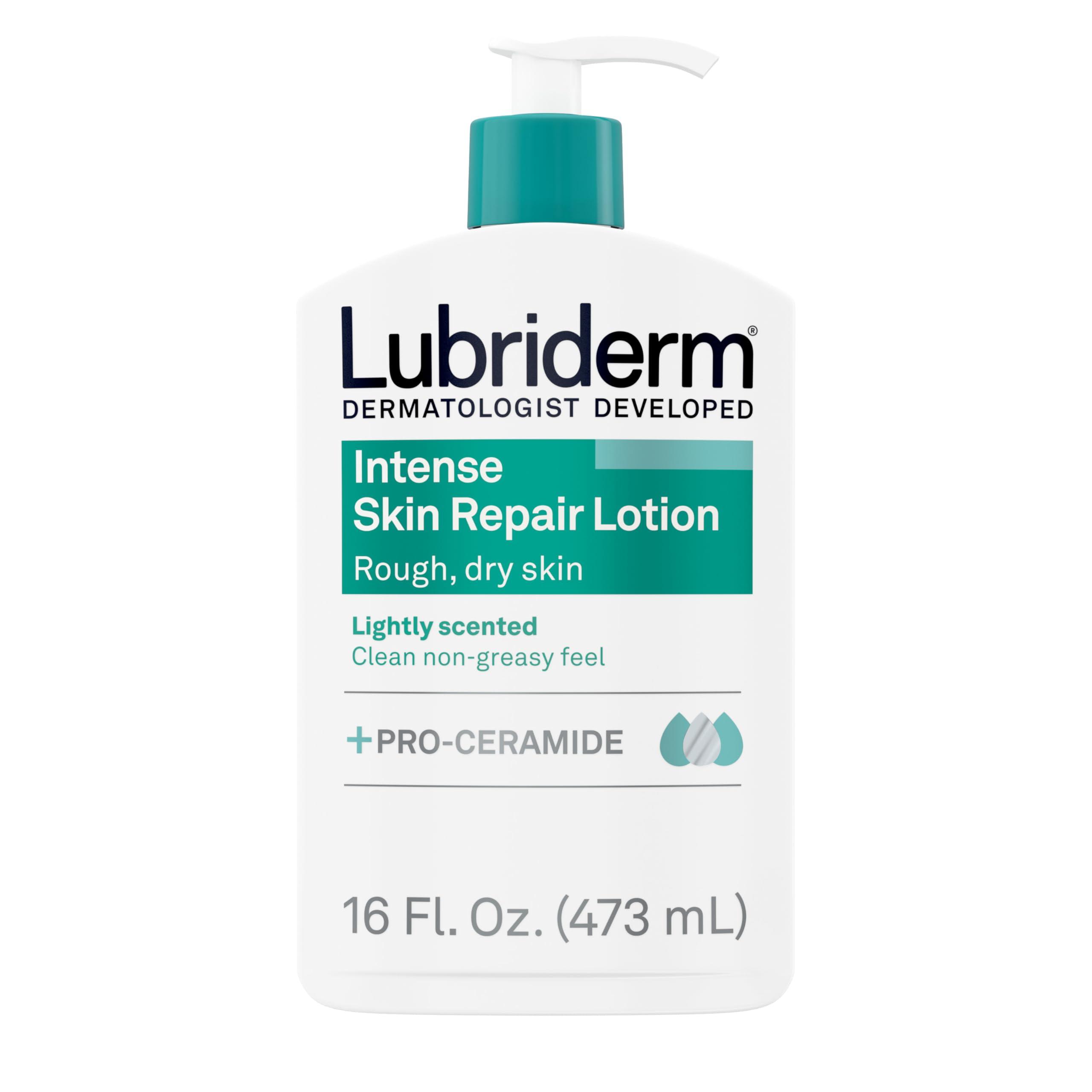 Lubriderm Lubriderm Intense Dry Skin Repair Lotion with Hydrarelease Technology for Repair of Rough, Dry Skin, Fast Absorbing Intensely Hydrates to Restore Dry Skin, 16 fl. oz