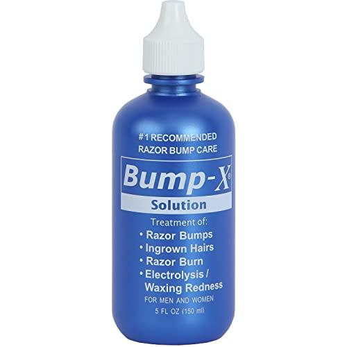 REXSOL REXSOL Bump-X Solution | Treatment of: Razor Bumps, Ingrown Hairs, Razor Burn, Electrolysis/Waxing Redness | For Men & Women. (150 ml / 5 fl oz)
