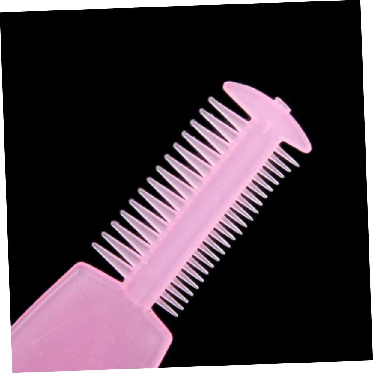 Didiseaon Didiseaon Eyelash Cards Eyelash Comb Mascara Application Tool Peine para Pestaas Multi Use Tool Eyebrow Comb Mascara Applicator Guide Mascara Guide Tool Three-Dimensional Baffle