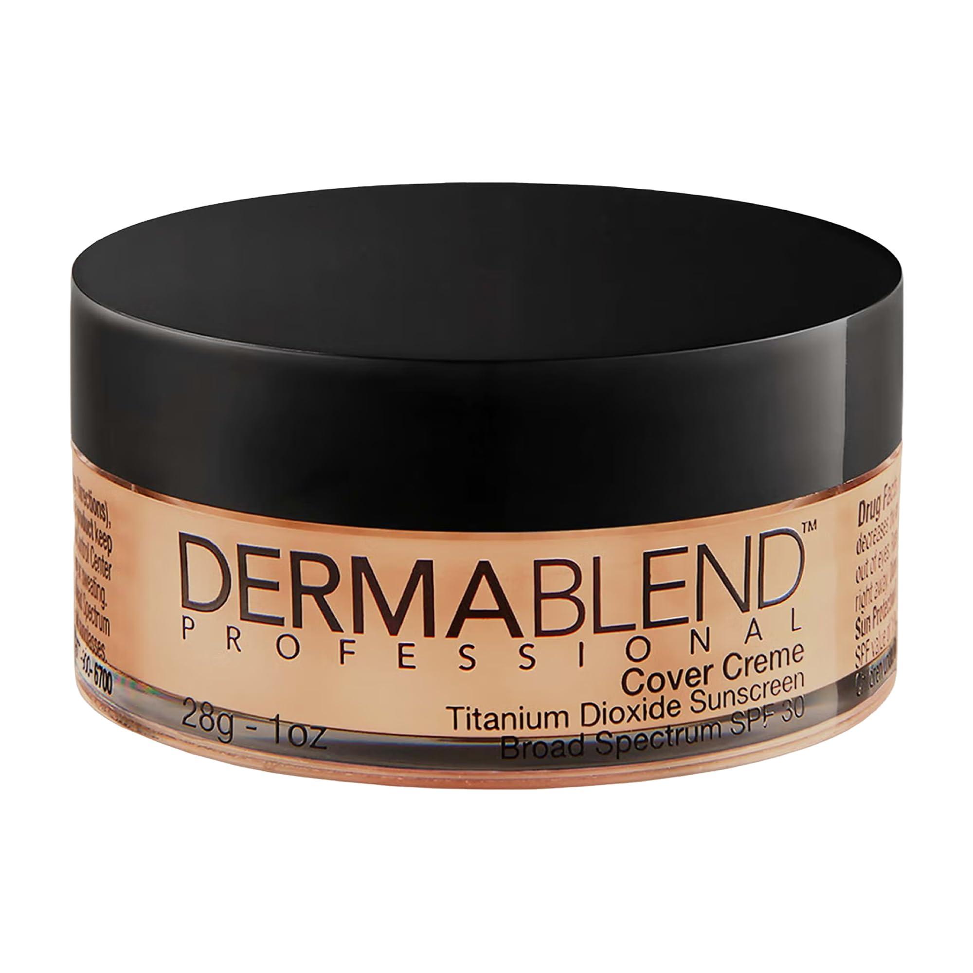 Dermablend Dermablend Cover Creme High Coverage Foundation with SPF 30, 30N Sand Beige, 1 Oz.