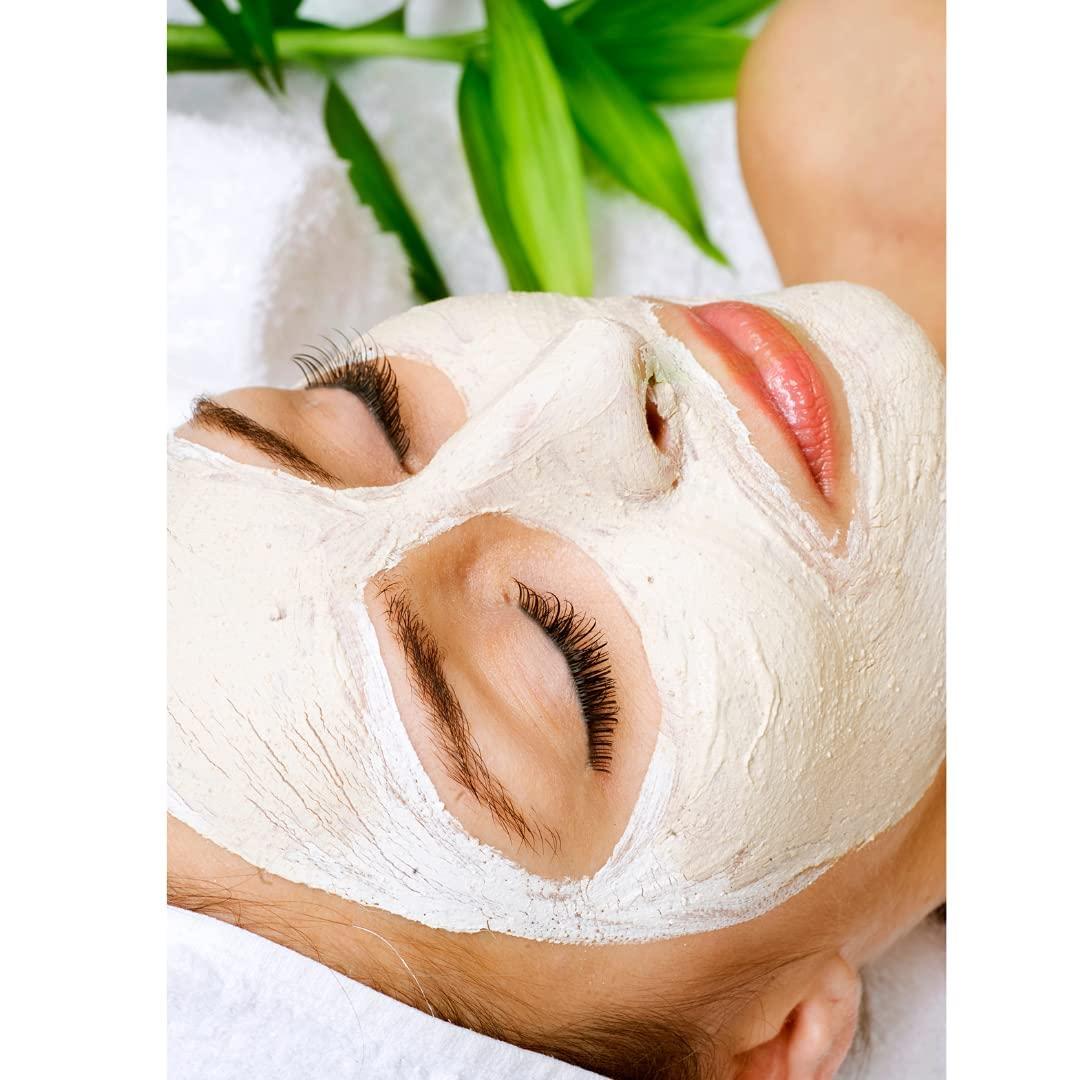 HalalEveryDay White Kaolin Clay Powder | 1 pound | Cosmetic Grade | 100% Natural | DIY Facial Mask