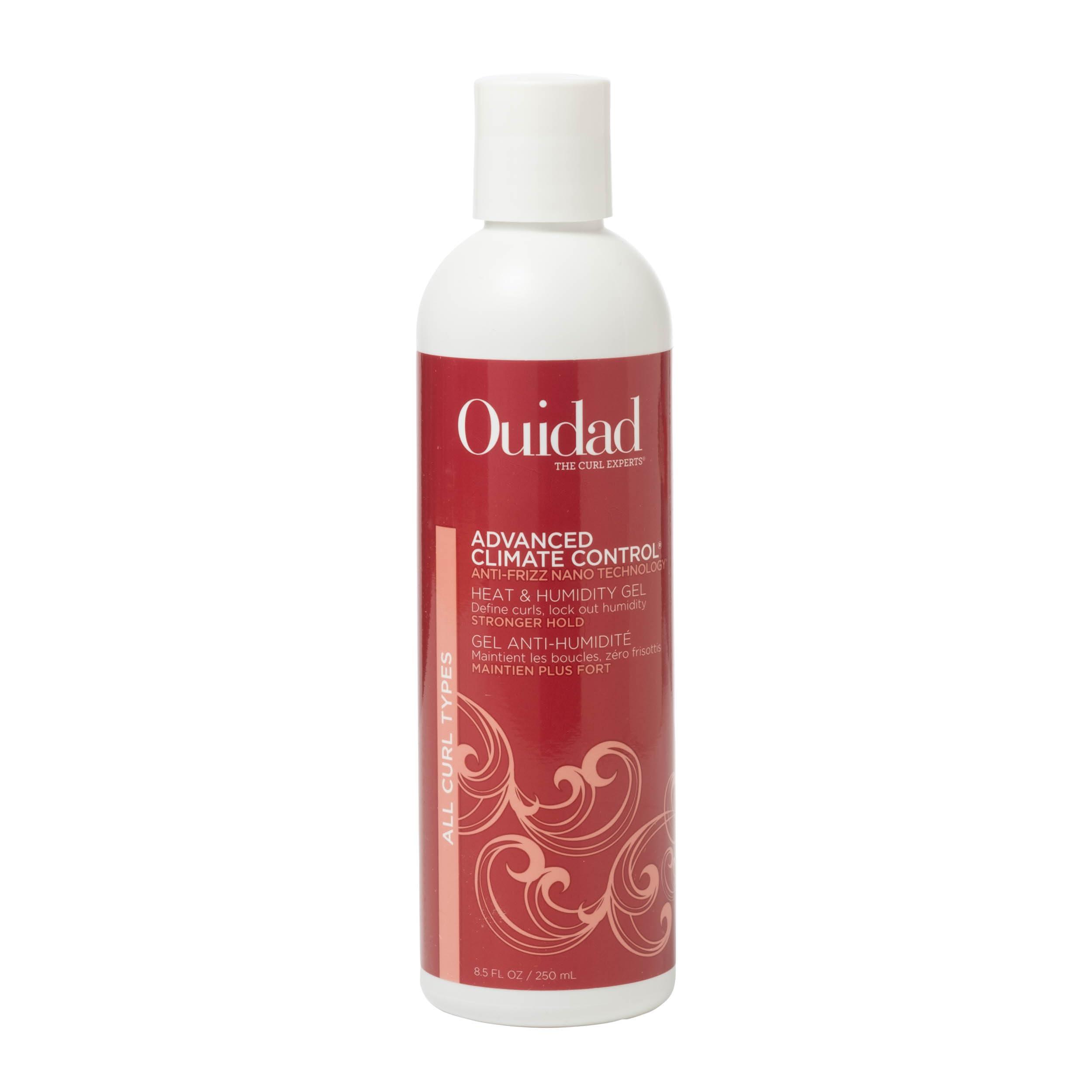 Ouidad Ouidad Advanced Climate Control Heat & Humidity Stronger Hold Gel Travel Size - 8.5 fl oz, Anti-Frizz Nano Technology, Styling Gel, Prevents Flyaways & Frizz, Crunch-free Hold, For All Curl Types