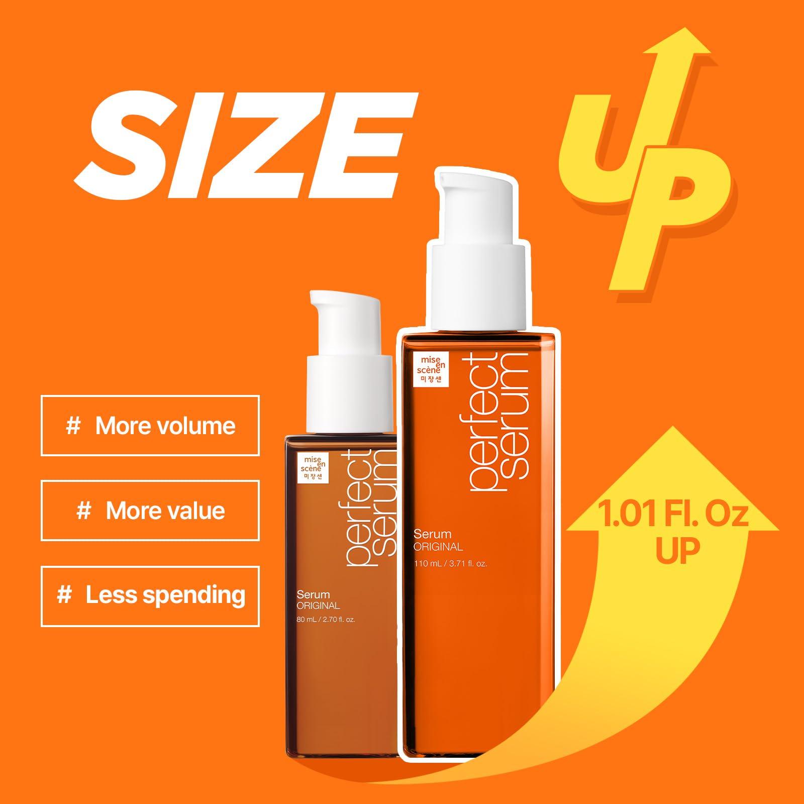 Mise En Scene MISE EN SCENE Perfect Serum & Conditioner - 3.71/22.99 Fl.Oz + Perfect Serum Original Shampoo 22.99 Fl.Oz