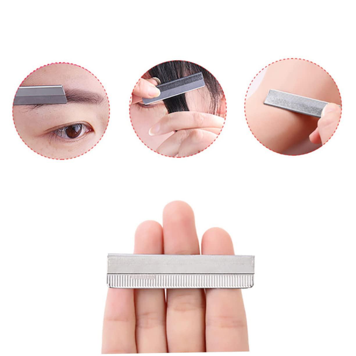 BIUDECO BIUDECO Eyebrow Shaver Eyebrow Trimmer Kit 100 Single Blades for Gentle and Accurate Brow Maintenance