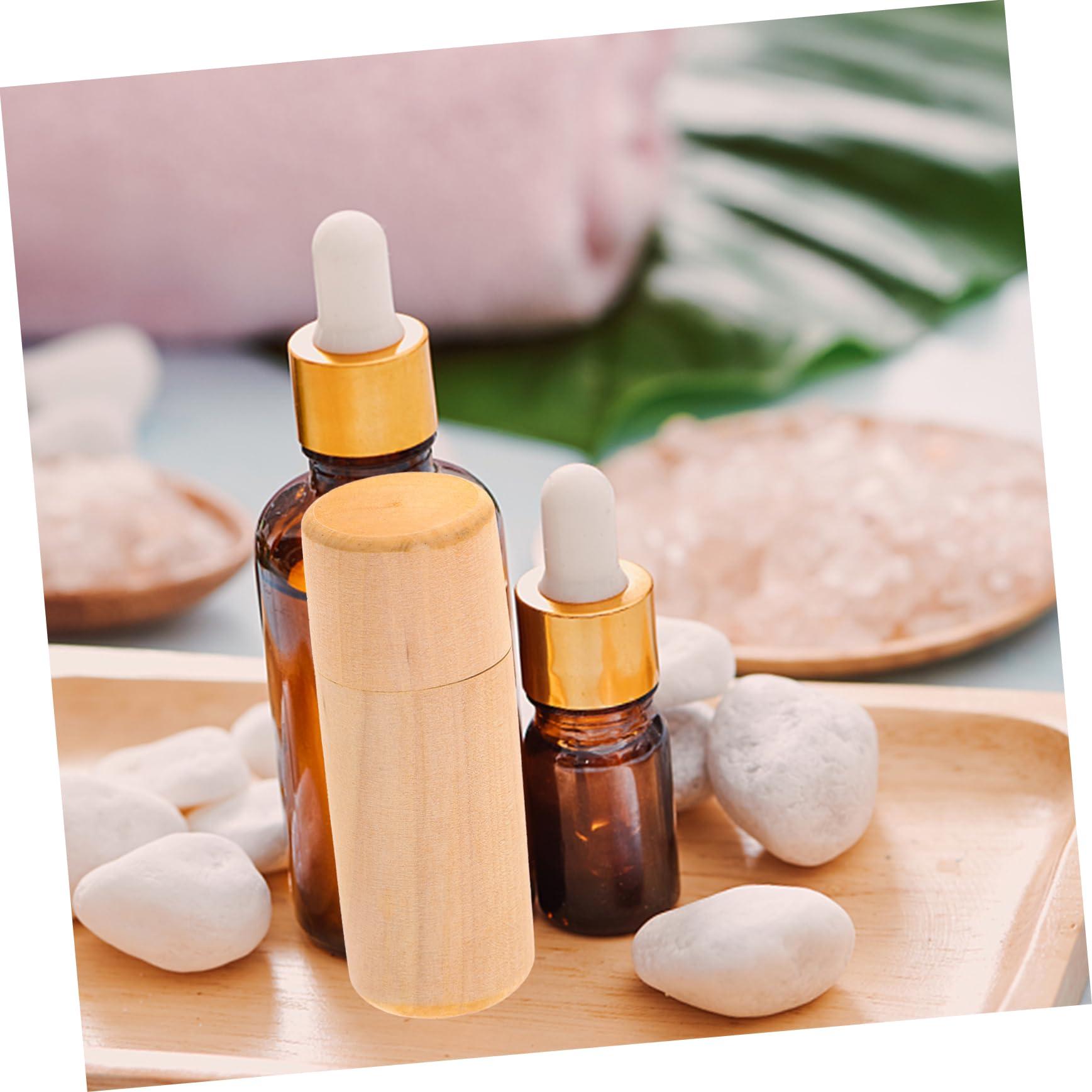 Zerodeko Zerodeko 5pcs Box Wooden Essential Oil Storage Box Aromatherapy Oil Case Smooth Surface for Easy Handling