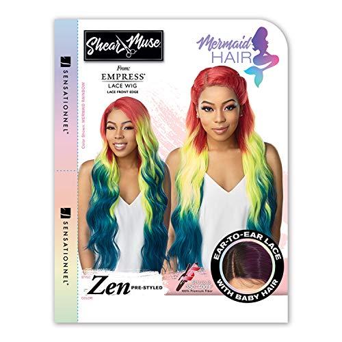 Sensationnel Sensationnel lace front wig - lace front zen c parting shear muse (MM/VIVIDVIOLET)