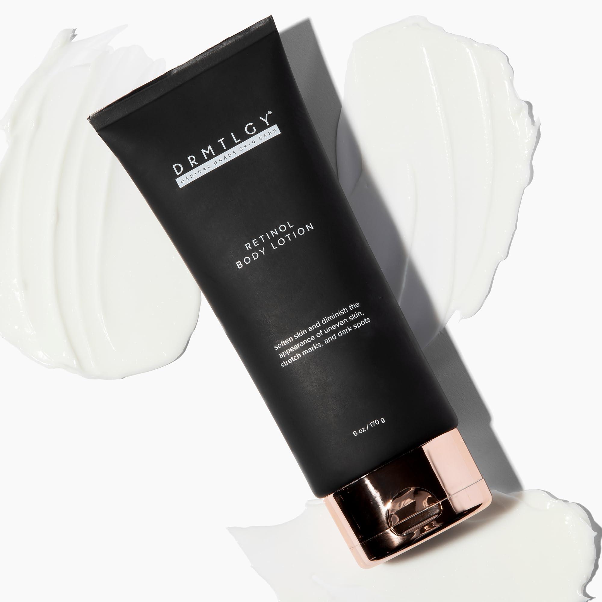 DRMTLGY DRMTLGY Retinol Body Lotion for Women & Men - Hydrating & Firming Body Lotion - For Stretch Marks, Uneven Skin Tone & Dark Spots