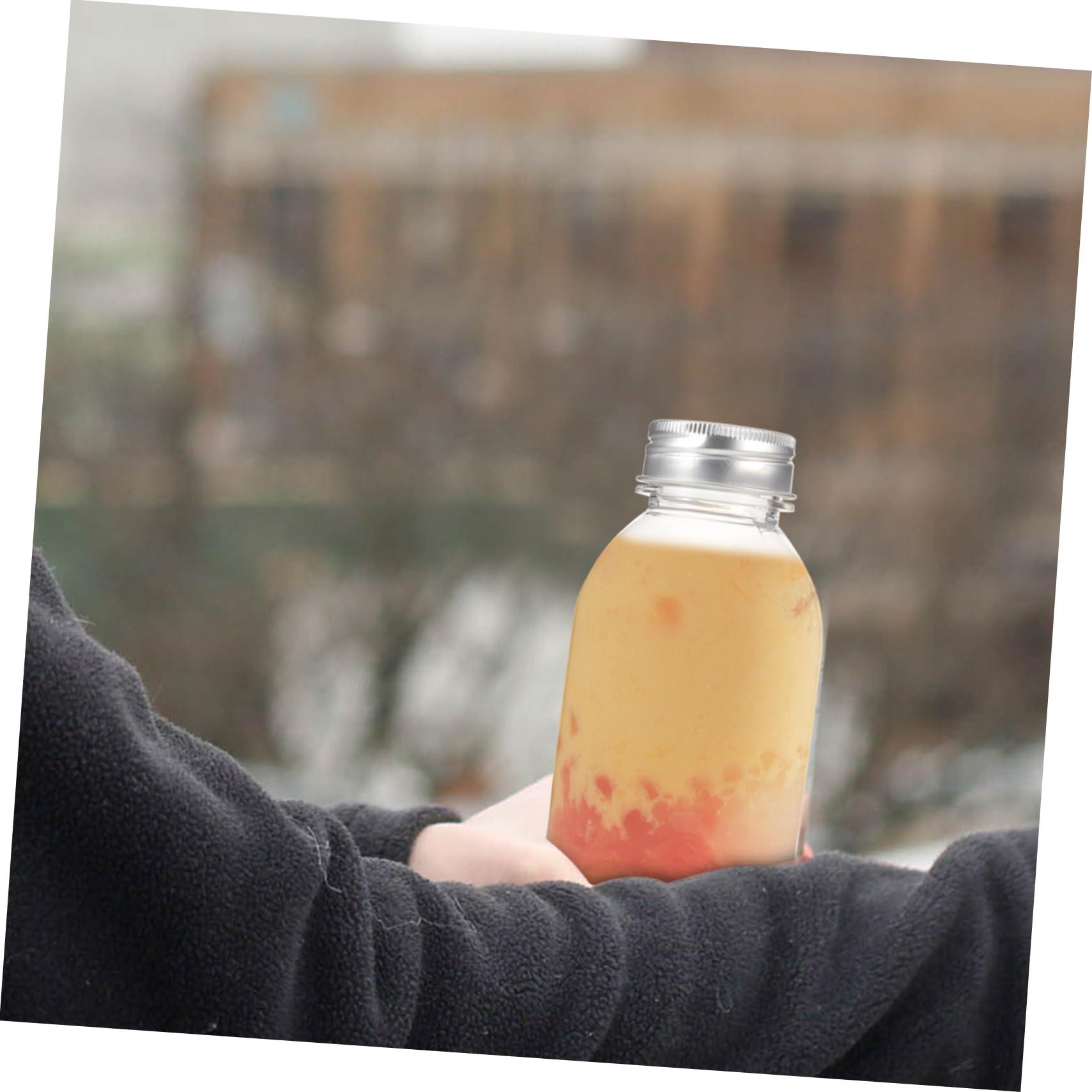 Beatifufu Beatifufu Drink Container 6Pcs mini water bottles reusable bulk mini reusable water bottles bottle sand bottle milk bottle plastic bottle small beverage bottles with cover vial