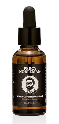 Percy Nobleman Percy Nobleman Beard Oil 99% Naturally Derived Signature Scented Blend. Beard Conditioning Oil With a Special Mixture of Quality Ingredients that Softens and Conditions your Facial Hair - 1 Fl Oz