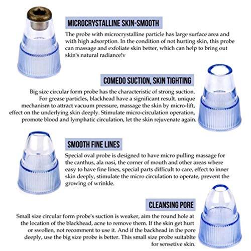 DermaSuction DermaSuction 4 in 1 Multi-function Blackhead Whitehead Extractor Remover Device For Men And Women