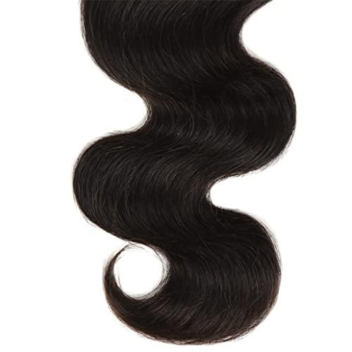 Queen Hair Queen Hair Unprocessed Brazilian Virgin Remy Human Hair Weave Body Wave (10", NATURAL)