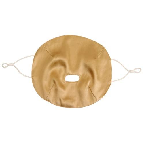 Speduckk 100% Silk Sleep Mask Modern Full Face Sleep Mask Soft Comfortable A Good Night’s Sleep Eye Mask with Adjustable Strap (Black)