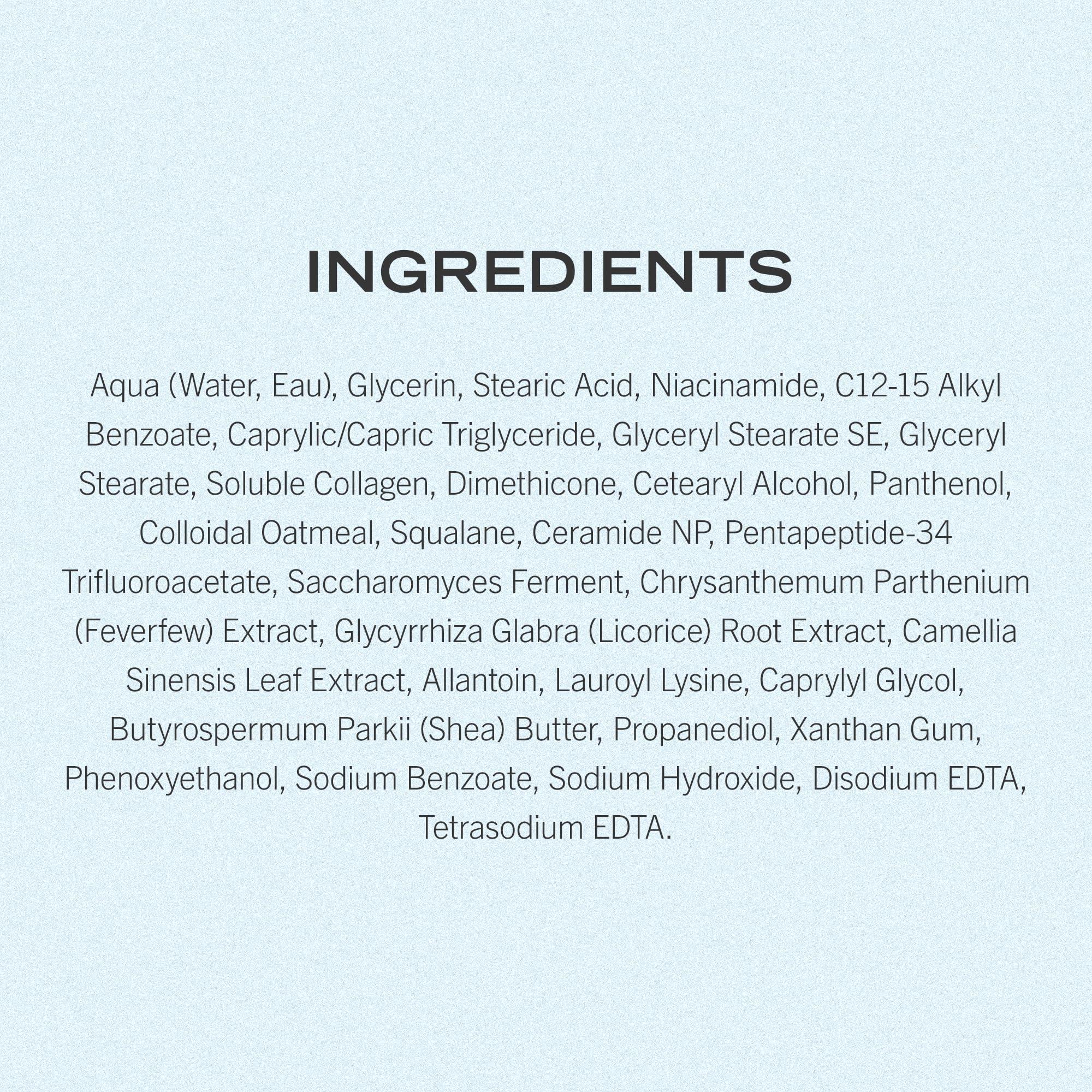 First Aid Beauty First Aid Beauty - Firming Collagen Cream with Peptides & Niacinamide, Ultra-Rich Plumping Moisturizer, Hydrates & Visibly Firms, Non-Comedogenic, Safe for Sensitive Skin, 3.5 oz