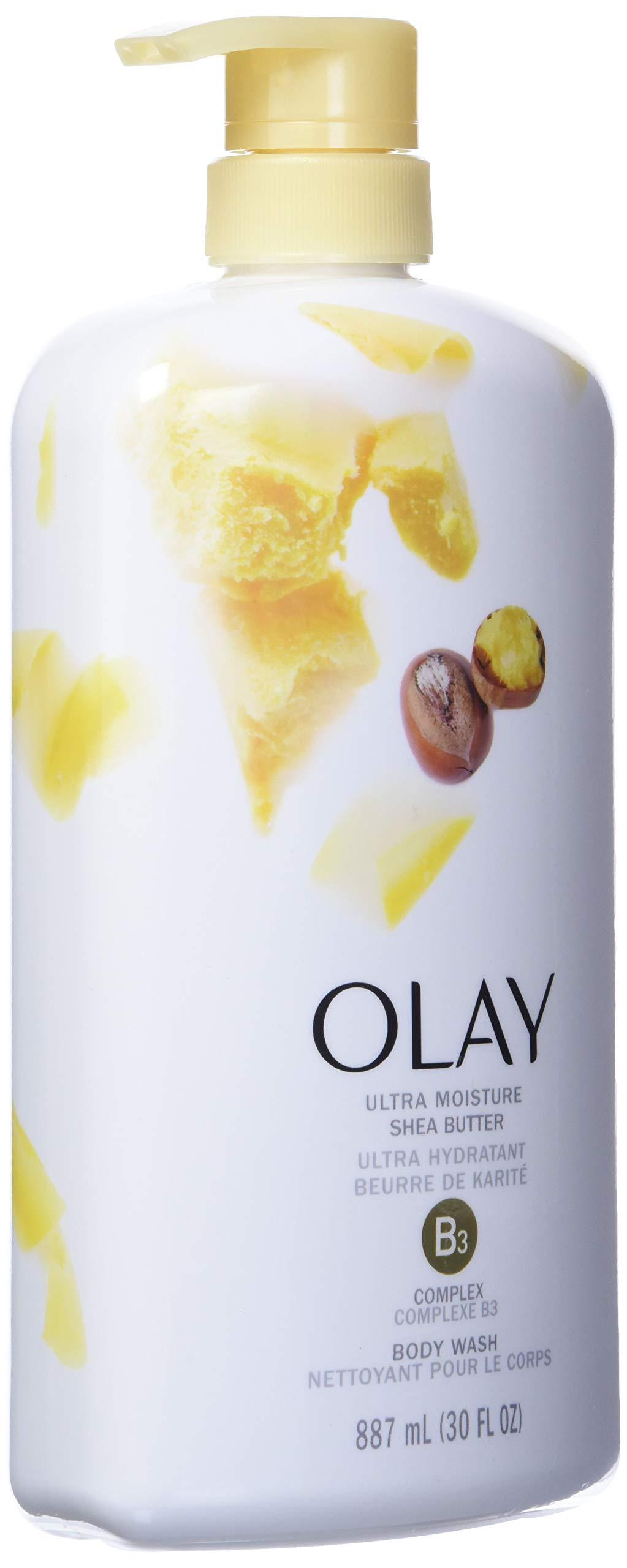 Olay Olay Ultra Moisture Body Wash with Shea Butter, 30 Oz (Pack of 2)