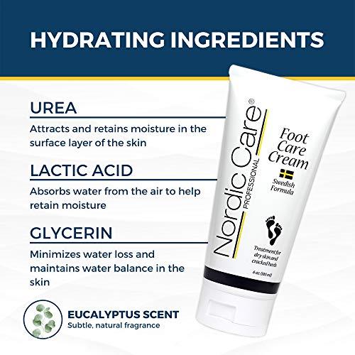Nordic Care Nordic Care Foot Care Cream 6 oz. (Pack of 2)
