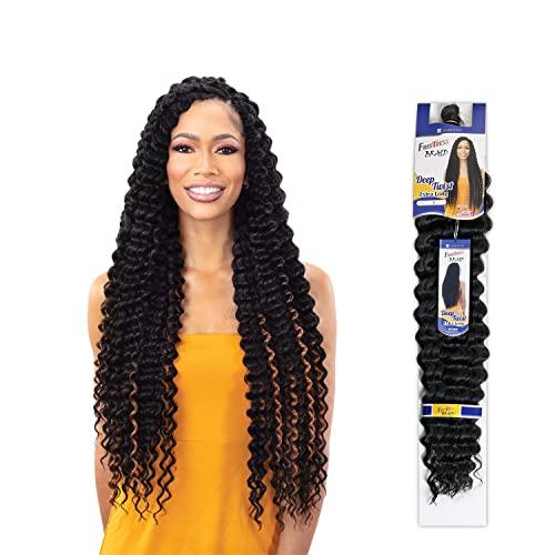 FREETRESS BRAIDS Freetress Crochet Braid - DEEP TWIST EXTRA LONG (2 Dark Brown)