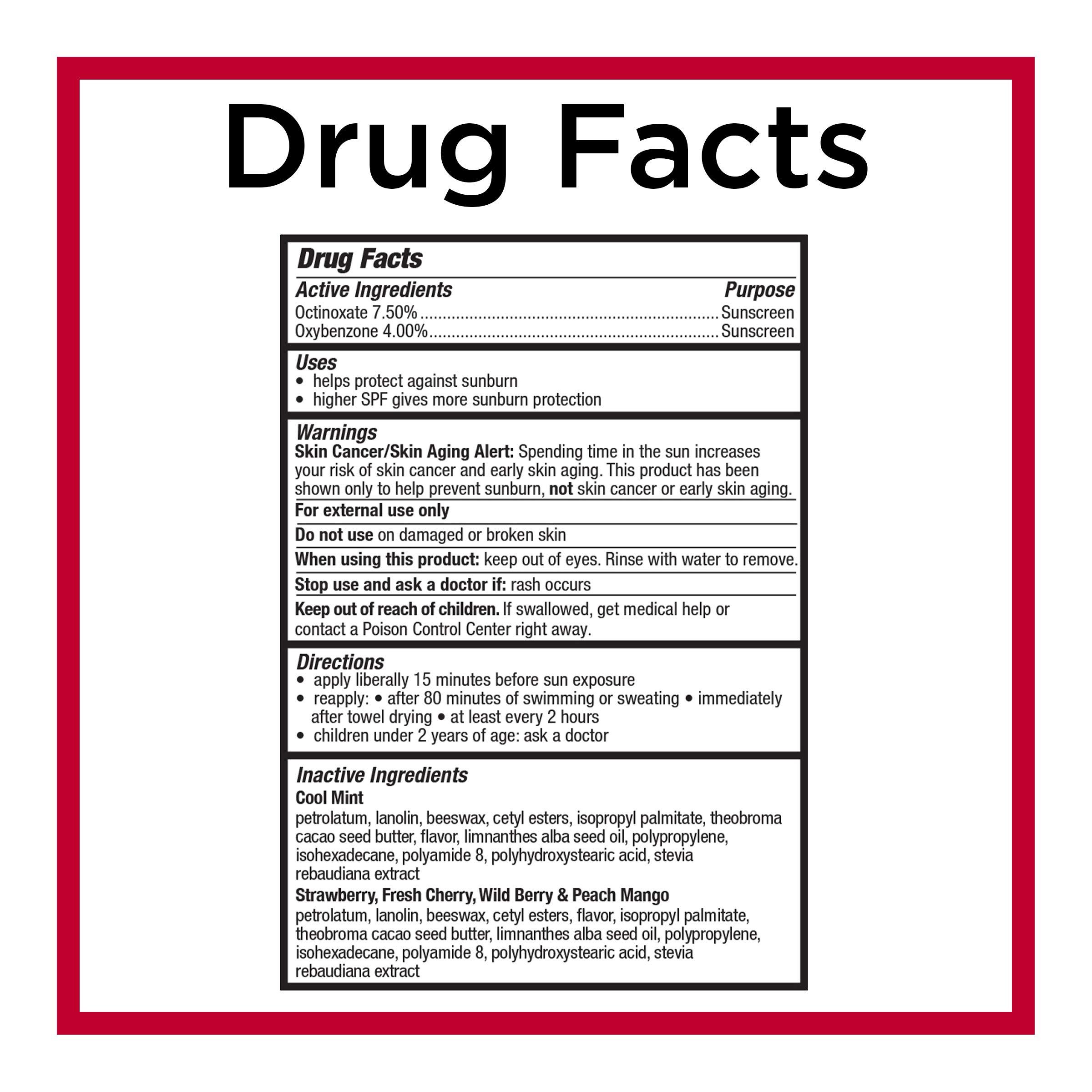 Carmex Carmex Daily Care Minis Moisturizing Lip Balm Tubes, SPF 15, Multi-Flavor Lip Balm Pack, 15 Count (3 Packs of 5)